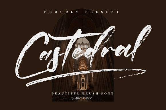 Bring Elegance to Your Creations with Castedral Font
