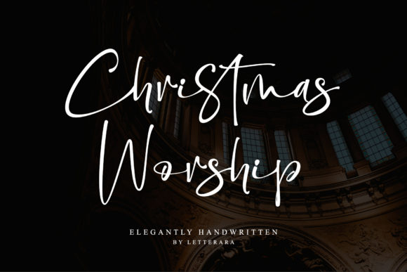 Christmas Worship: A Versatile Script Font for Creative Makers