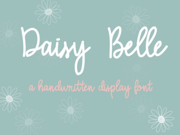 Discover Daisy Belle: A Handwritten Font for Web Design