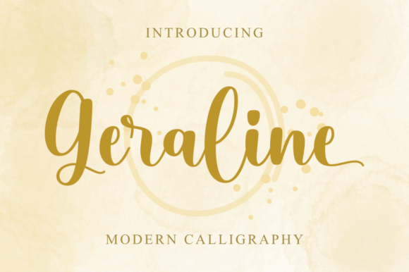 Discover Geraline: A Handwritten Font for Editorial Charm