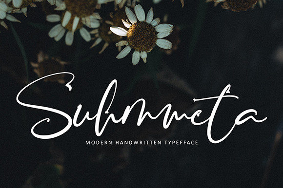 Discover Suhmmeta: A Charming Script Font for Creative Branding