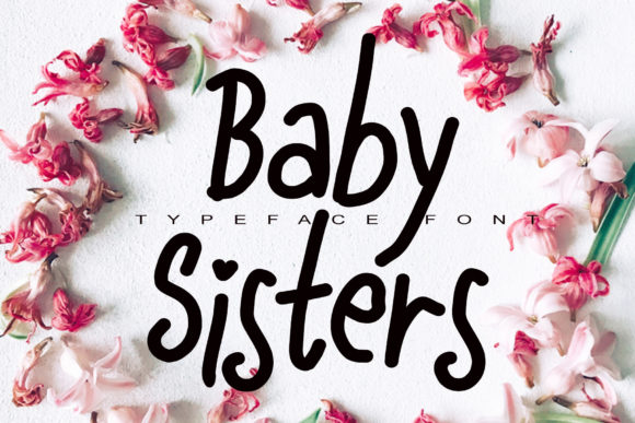 Elegant Handwritten Font: Baby Sisters for Branding