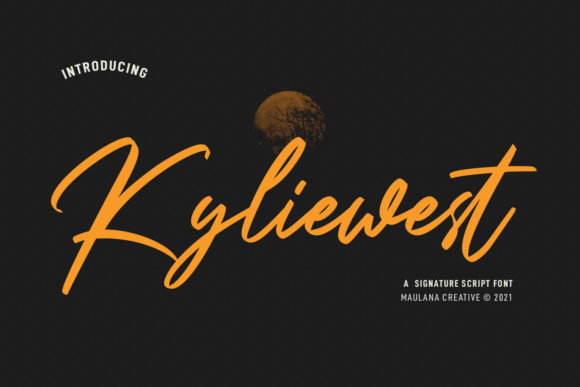Elevate Your Campaigns with Kyliewest Signature Font