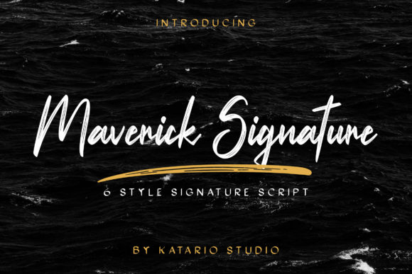 Elevate Your Campaigns with Maverick Signature Font