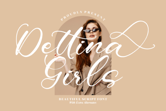 Elevate Your Editorial Design with Dettina Girls Font