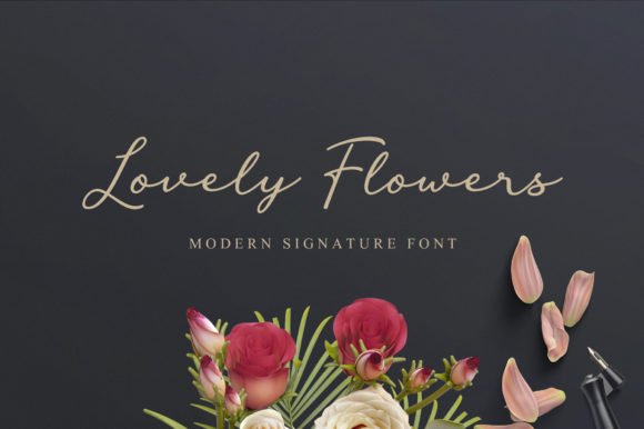 Enhance Your Brand with Lovely Flowers Font
