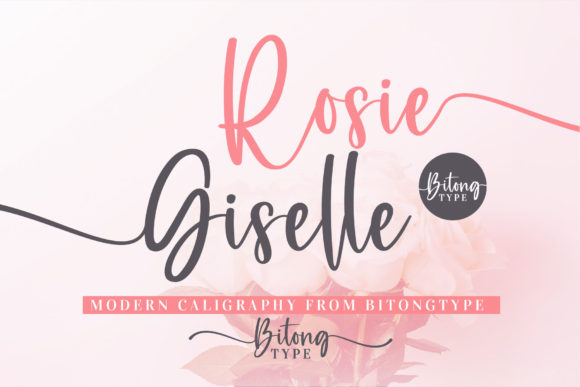 Enhance Your Brand with the Elegant Rosie Giselle Font
