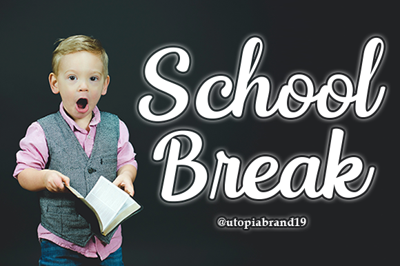 Enhance Your Campaigns with School Break Font