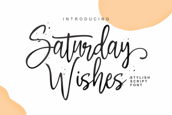 Enhance Your Editorial Design with Saturday Wishes Font