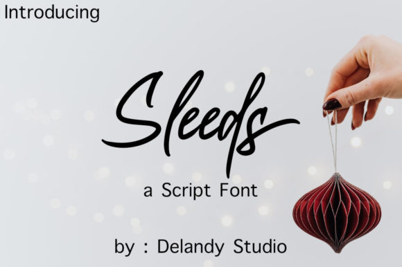 Enhance Your Editorial Design with Sleeds Font