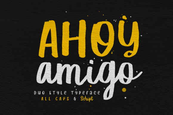 Enhance Your Web Design with Ahoy Amigo Font