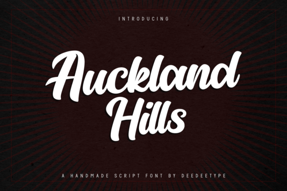 Enhance Your Web Design with Auckland Hills Font