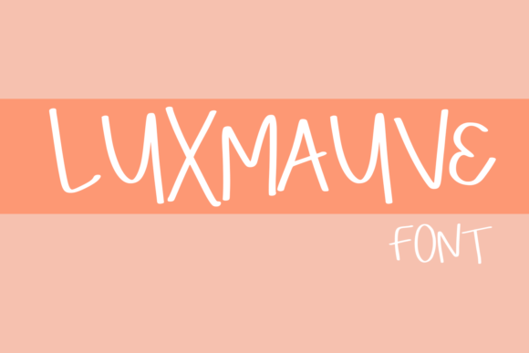 Enhance Your Web Design with Luxmauve Font