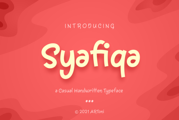 Enhance Your Web Design with Syafiqa Font