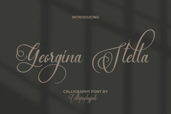 Georgina Stella: A Timeless Handwritten Font for Editorial Design