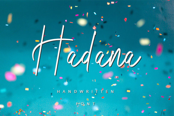 Hadana: A Delicate Handwritten Font for Elegant Editorial Design