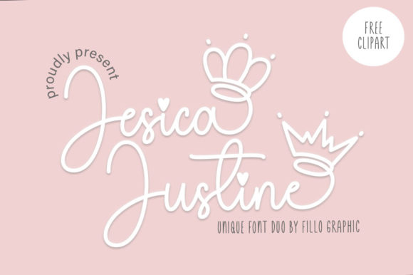 Jesica Justine: A Chic and Cheery Font for Branding