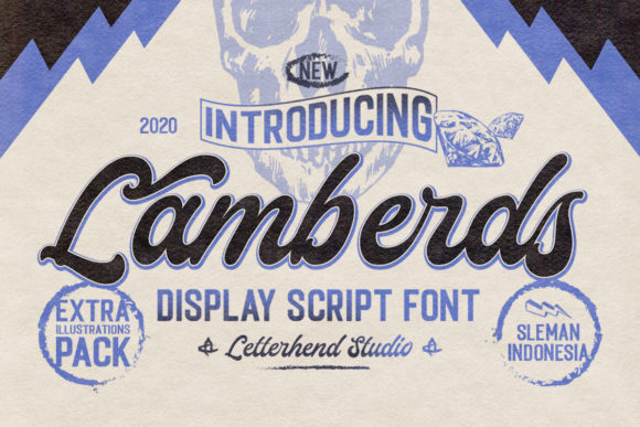 Lamberds: A Joyful Display Font for Creative Branding