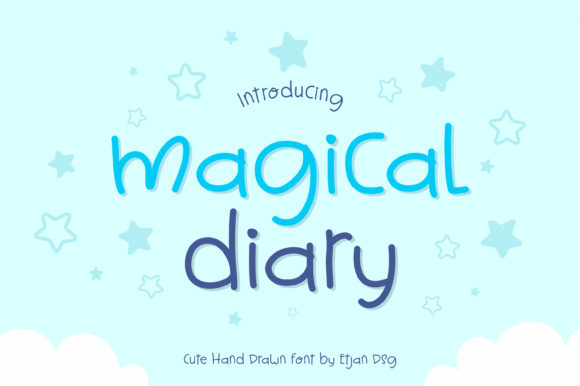 Magical Diary: A Charming Handwritten Font for Makers