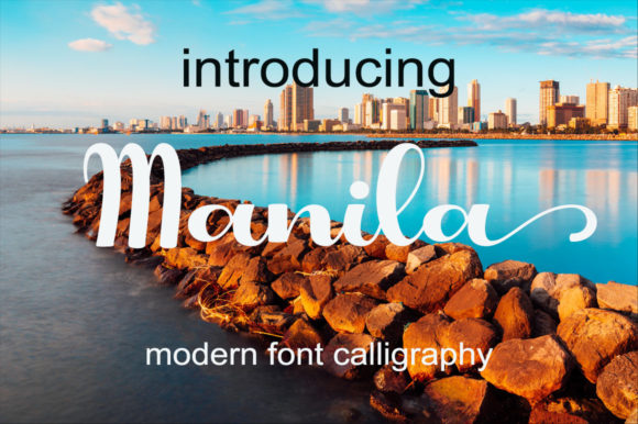 Manila: A Versatile Handwritten Font for Creative Web Design