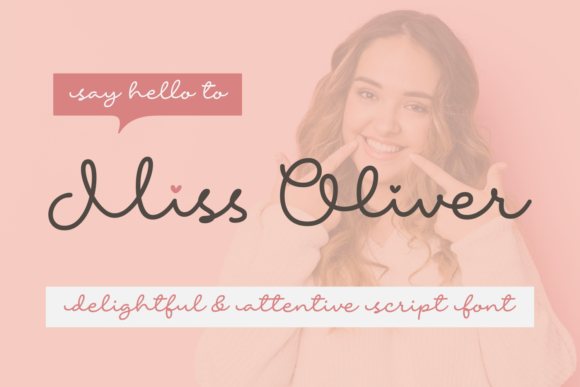 Miss Oliver: A Handwritten Font for Elegant Web Design