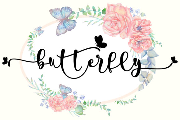 Pretty Butterfly: A Charming Handwritten Font for Editorial Design