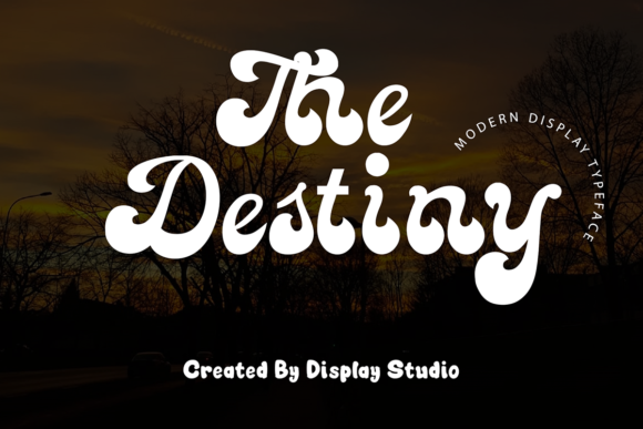 The Destiny: A Bold Handwritten Font for Crafters