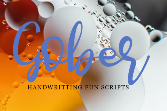 Transform Your Brand with Gober: A Versatile Script Font